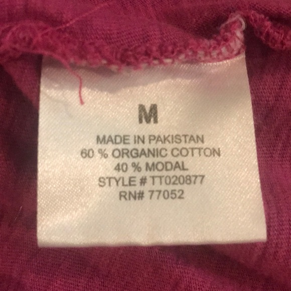 T4T sustainable apparel tank w/sequins beads M GUC - Picture 4 of 4